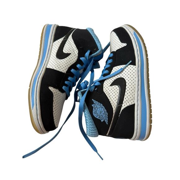 RARE Nike Air Jordan Alpha 1 University Blue UNC Sneakers Size 5.5Y No Box main image 9